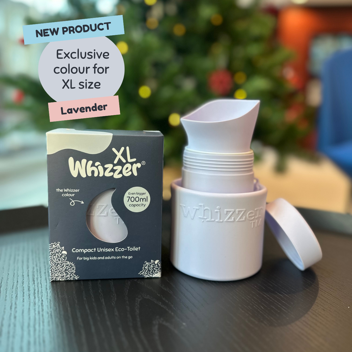 Kiddiwhizz XL Whizzer Adult Eco-Toilette Reiseurinal Rot 700ml