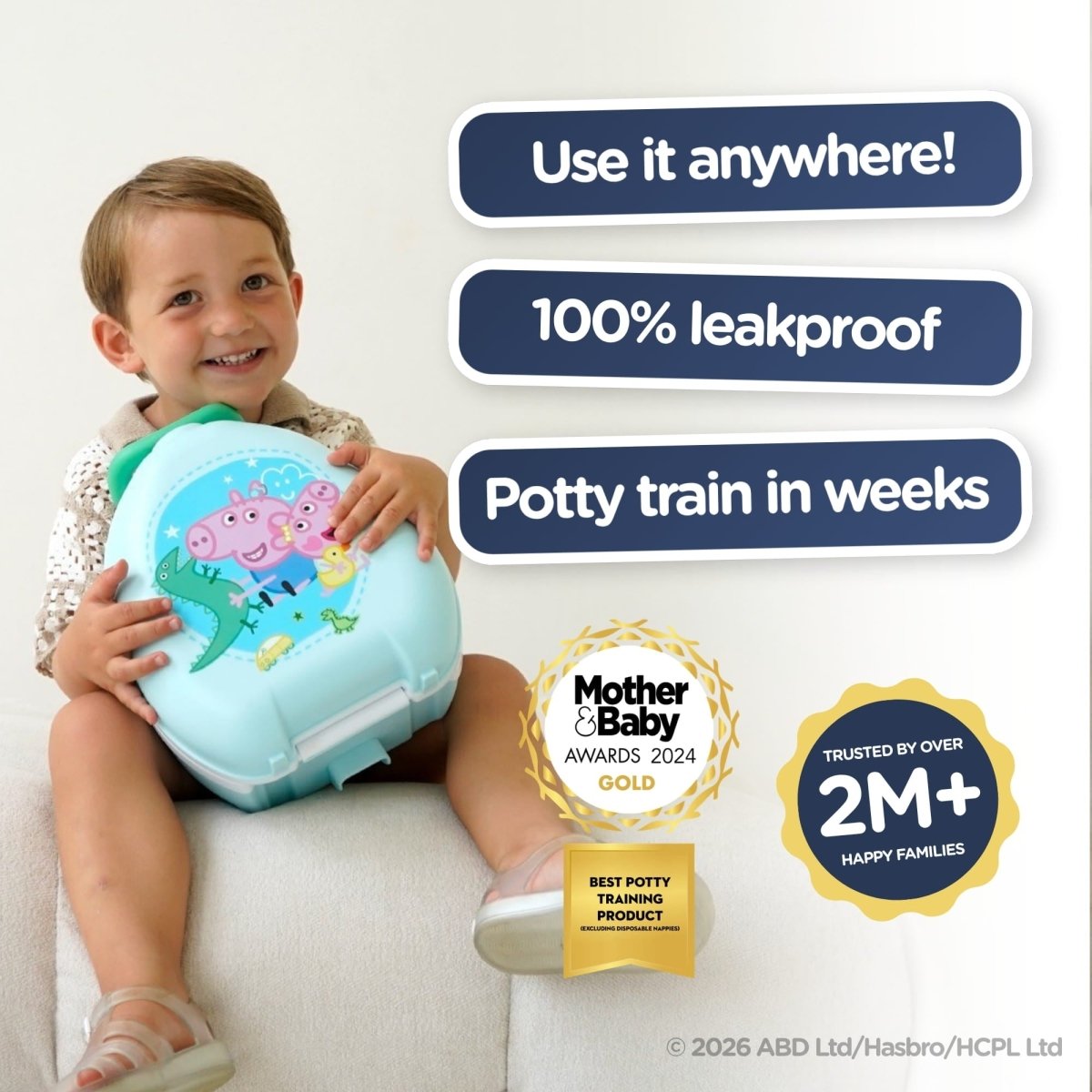 My Carry Potty Peppa Pig Töpfchen George Evie auslaufsicher