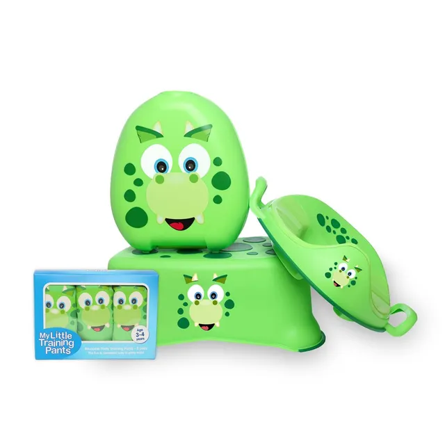 My Carry Potty Bundle Dinosaur Töpfchen Set mit Trainingshose