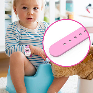 SKYROKU Potty Watch Töpfchentraining-Uhr Pink wasserdicht