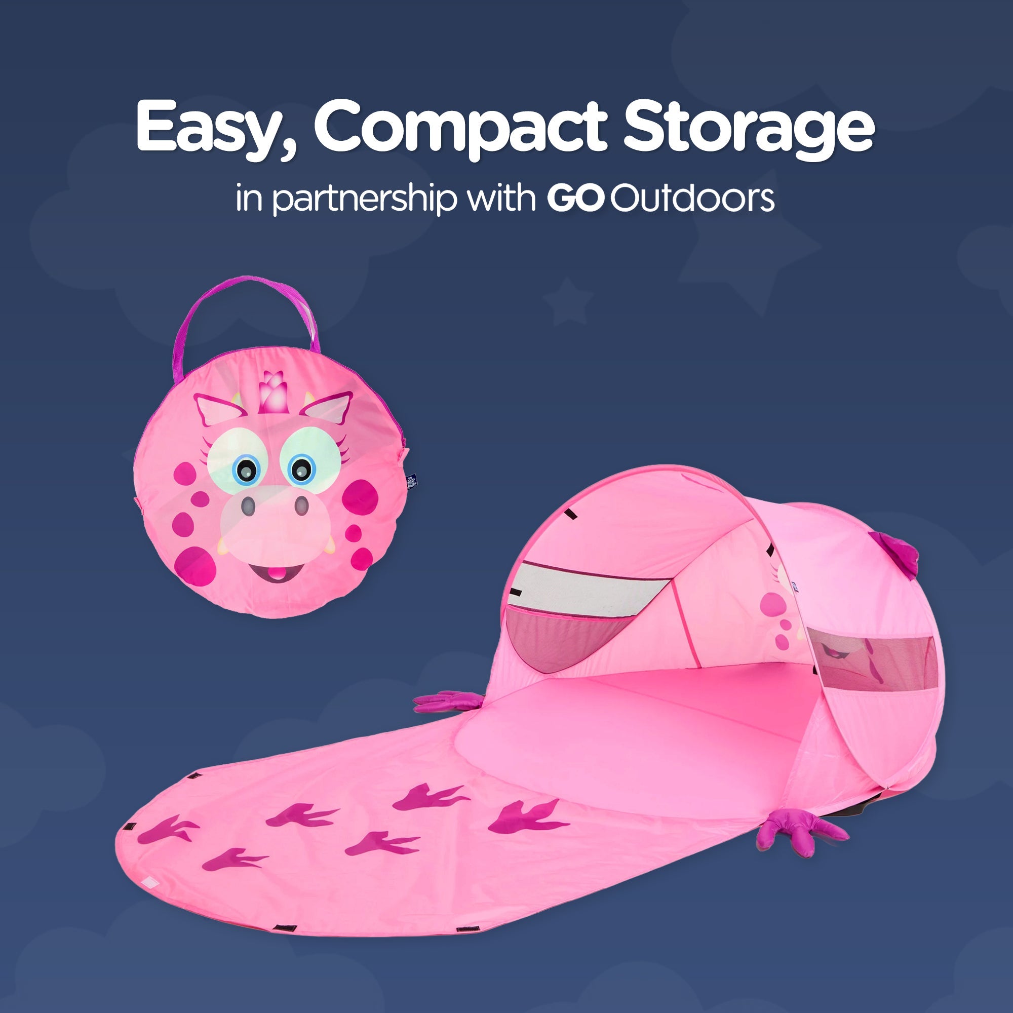 My Carry Potty Travel Adventure Dragon Play Shade Sonnenschutz UPF50+