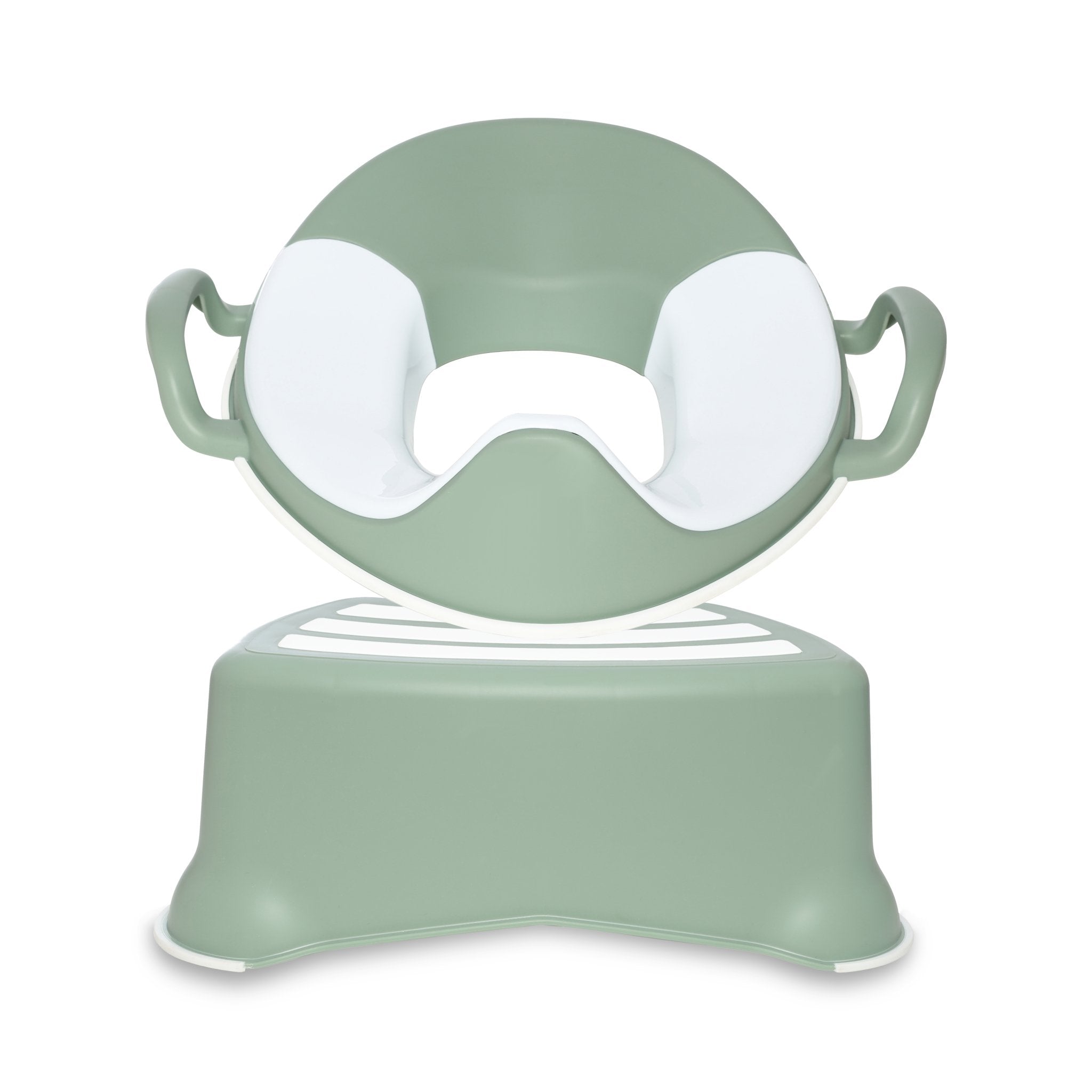 My Carry Potty My Little Trainer Seat Toilettensitz Salbei mit Hocker