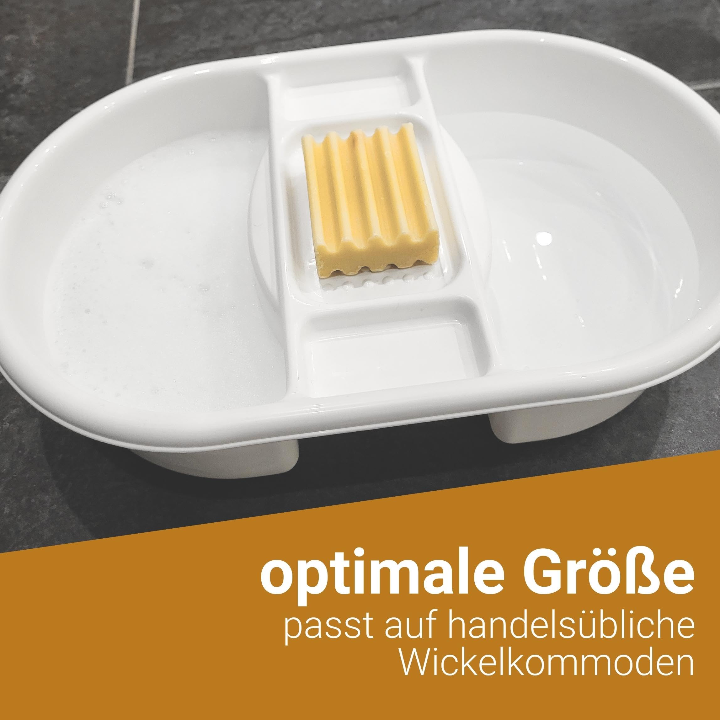 Strata Universal Waschschüssel 4 Liter mit 2 Kammern