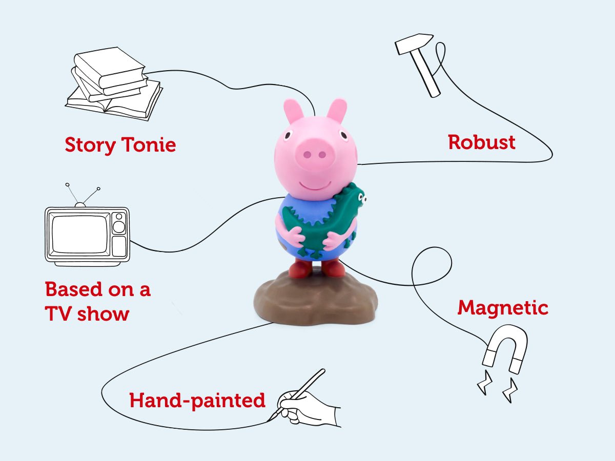 tonies Peppa Pig George Hörfigur 59 Min ab 3 Jahre