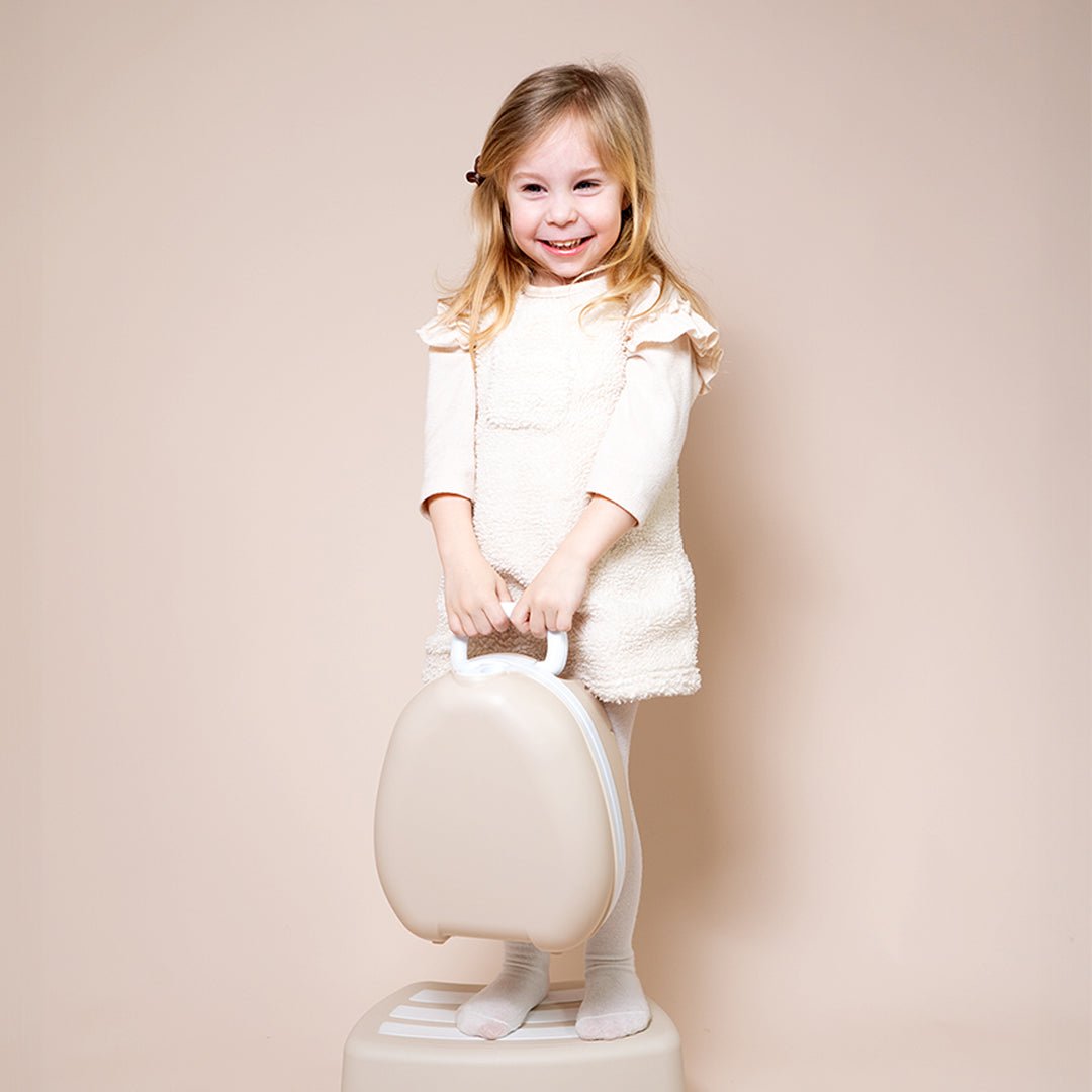 My Carry Potty Bundle Töpfchen Set Natural Beige mit Sitz