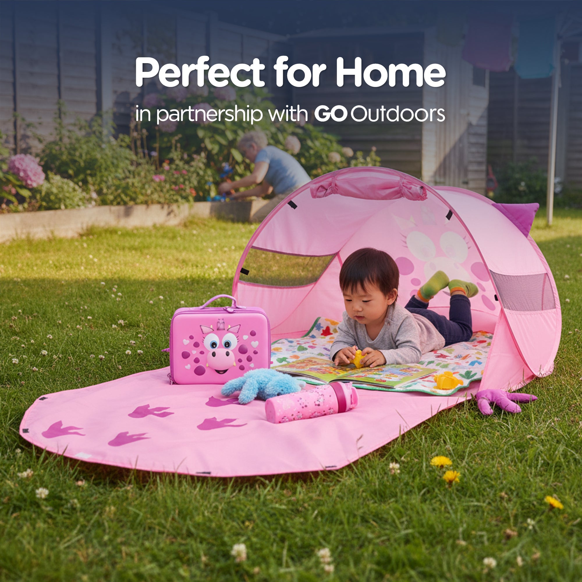 My Carry Potty Travel Adventure Dragon Play Shade Sonnenschutz UPF50+