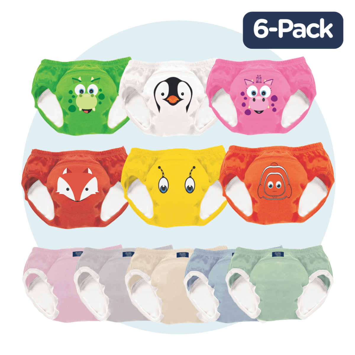 My Carry Potty My Little Training Pants Trainingshose 6er-Pack waschbar