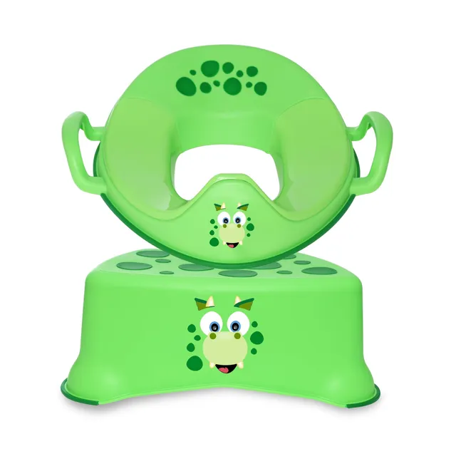 My Carry Potty Dinosaurier Toilettensitz-Set mit Hocker rutschfest