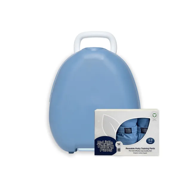 My Carry Potty Bundle Ocean Blue Töpfchen + 3 Training Pants