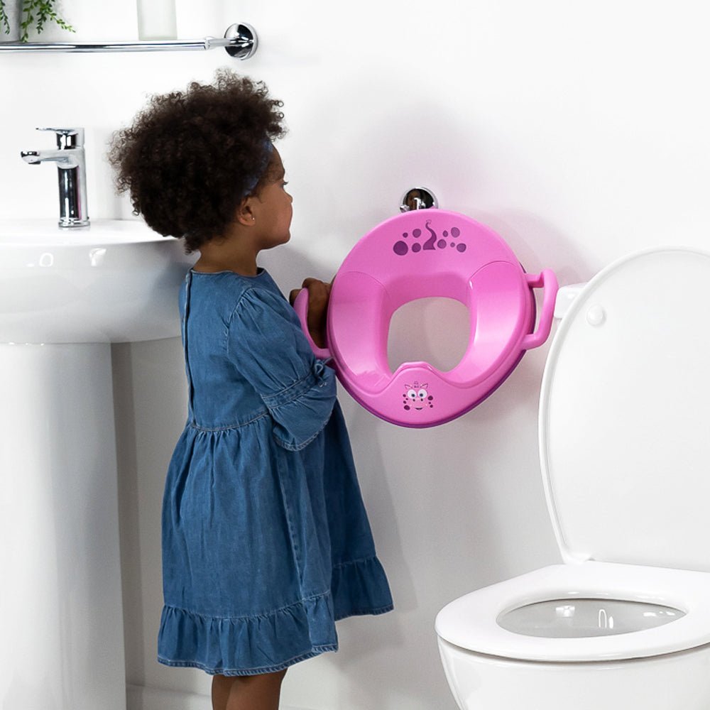 My Little Trainer Seat Toilettensitz Drache Pink mit Spritzschutz