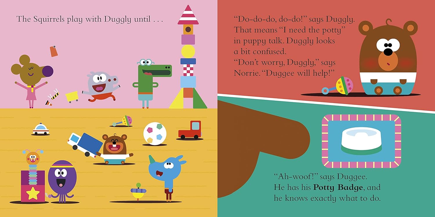 My Carry Potty Hey Duggee Potty Badge Buch Töpfchenbuch