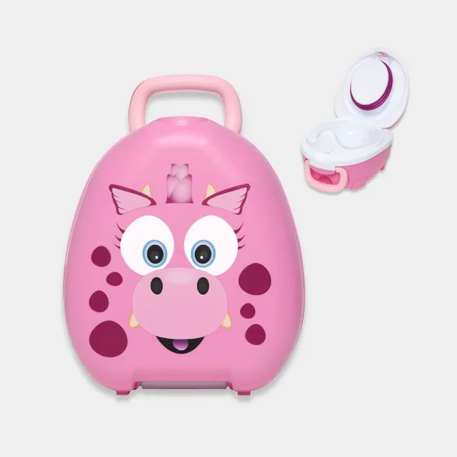 My Carry Potty Reise Töpfchen Drache rosa mit Deckel