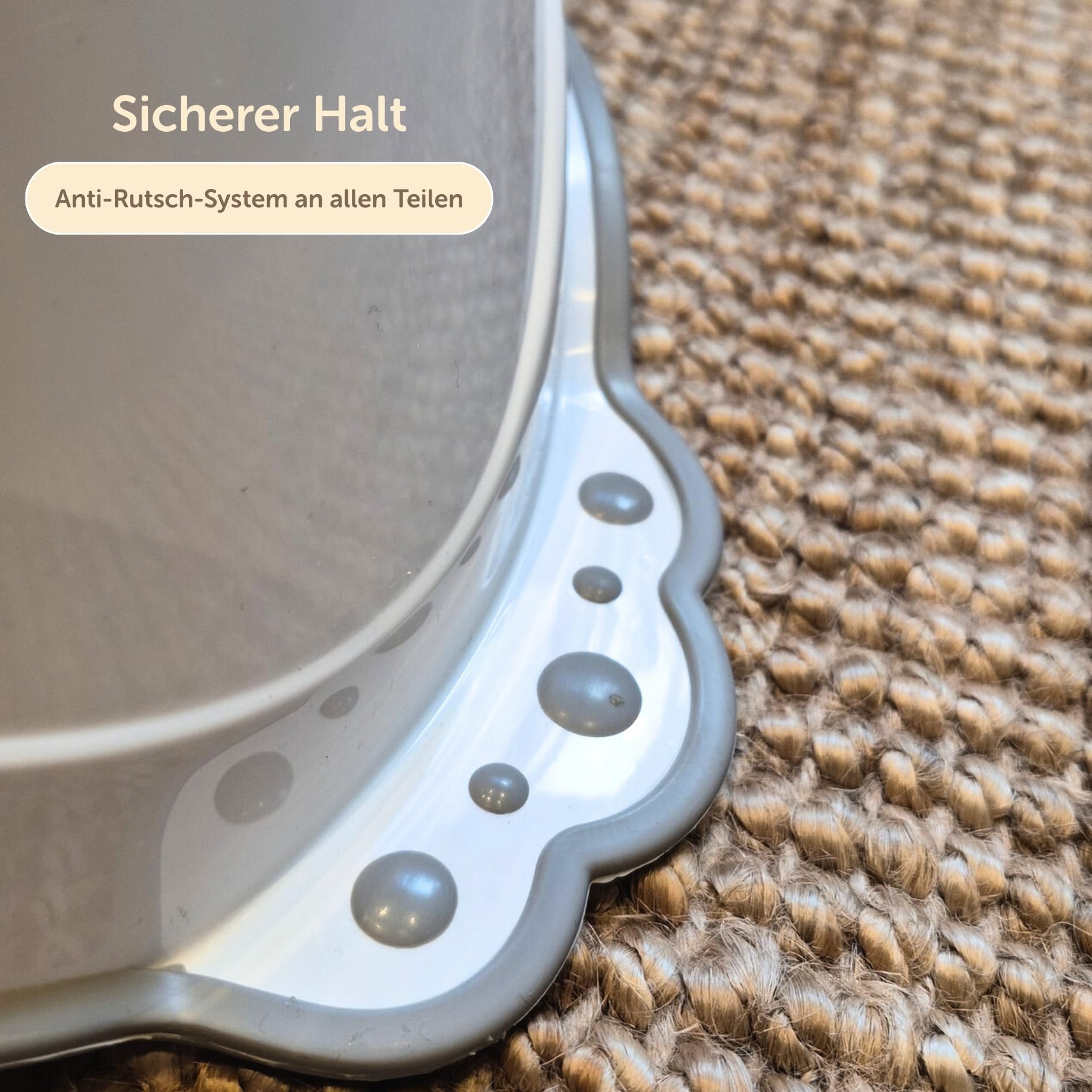 Little Star 3-in-1 Töpfchenset Töpfchen ab 1 Jahr rutschfest