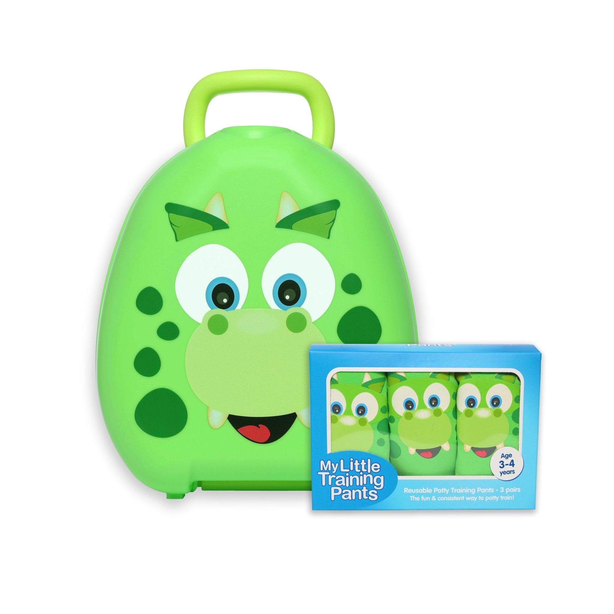 My Carry Potty Dinosaur Töpfchen + Trainingshosen 3er 2-3 Jahre