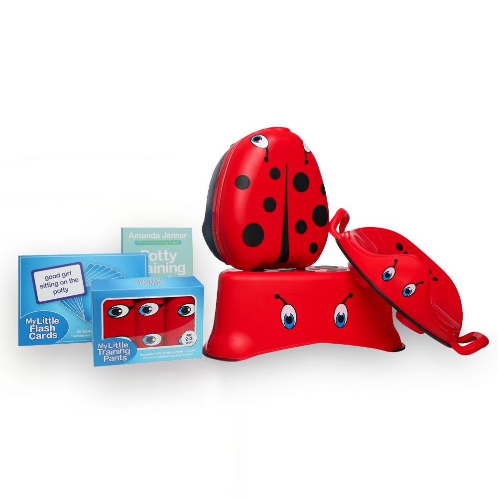 My Carry Potty Bundle Töpfchen Set Ladybird 2-3 Jahre