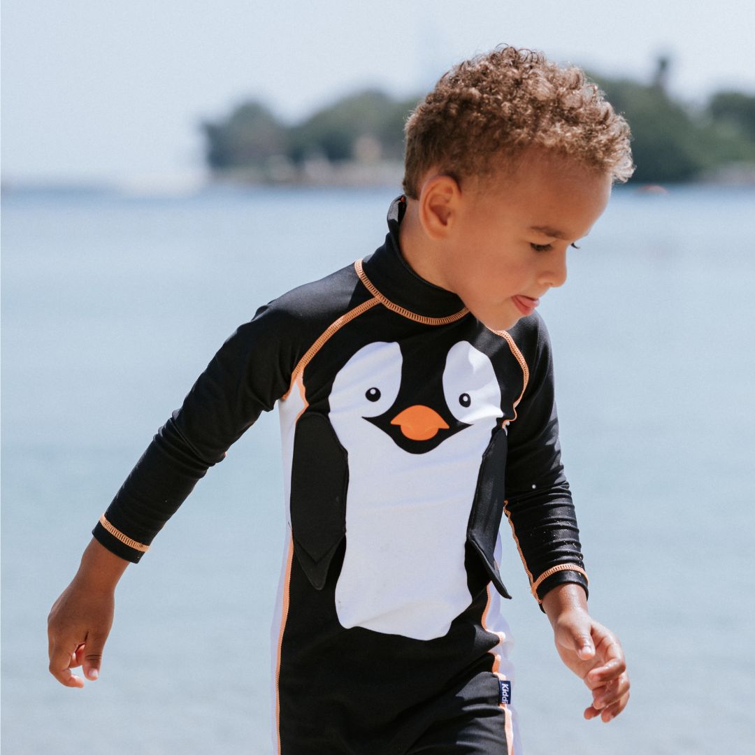 My Carry Potty Penguin Schwimmanzug 2-3 Jahre UPF50 mit Mütze