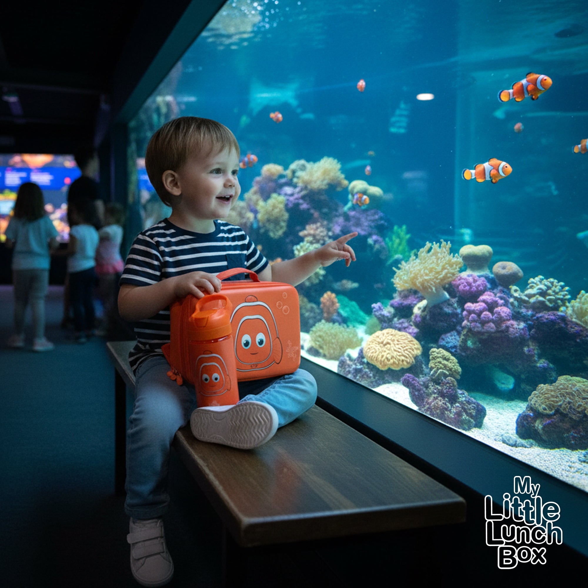 My Carry Potty Travel Lunchbox Clownfish isoliert BPA-frei