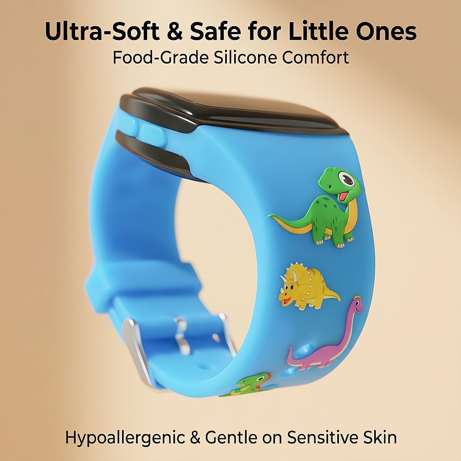 SKYROKU Potty Watch Töpfchentrainingsuhr Dino Silikon