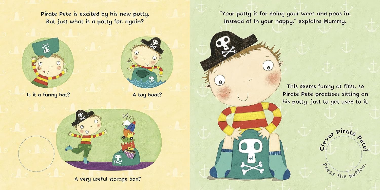 My Carry Potty Pirate Pete Potty Book Töpfchenbuch ab 18 Monate