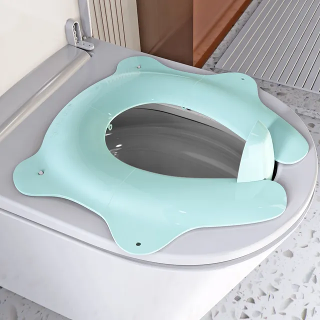 SKYROKU Folding Travel Potty Seat Toilettenaufsatz Blau