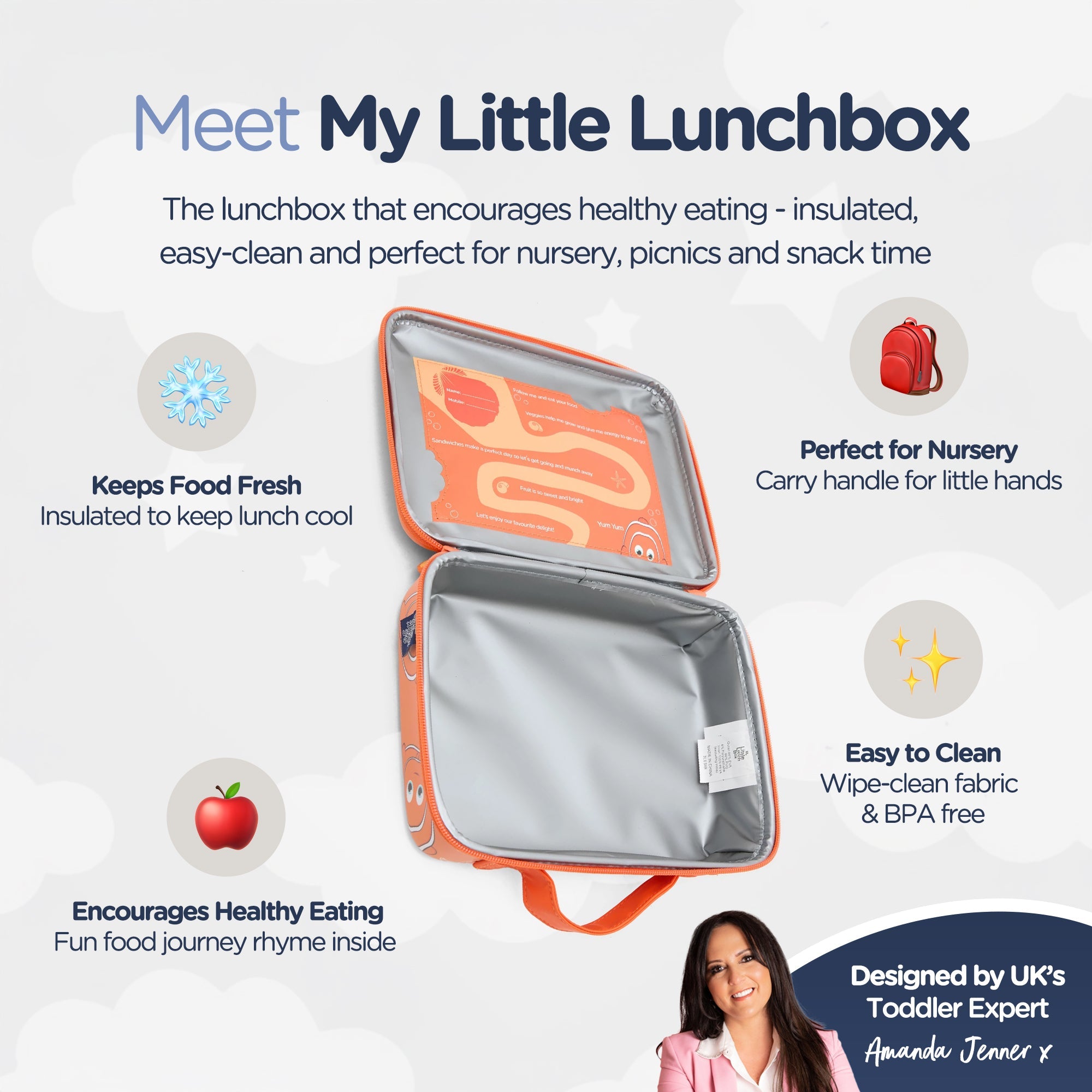 My Carry Potty Kita-Set Rucksack mit Lunchbox Dinosaurier Sicherheitsleine