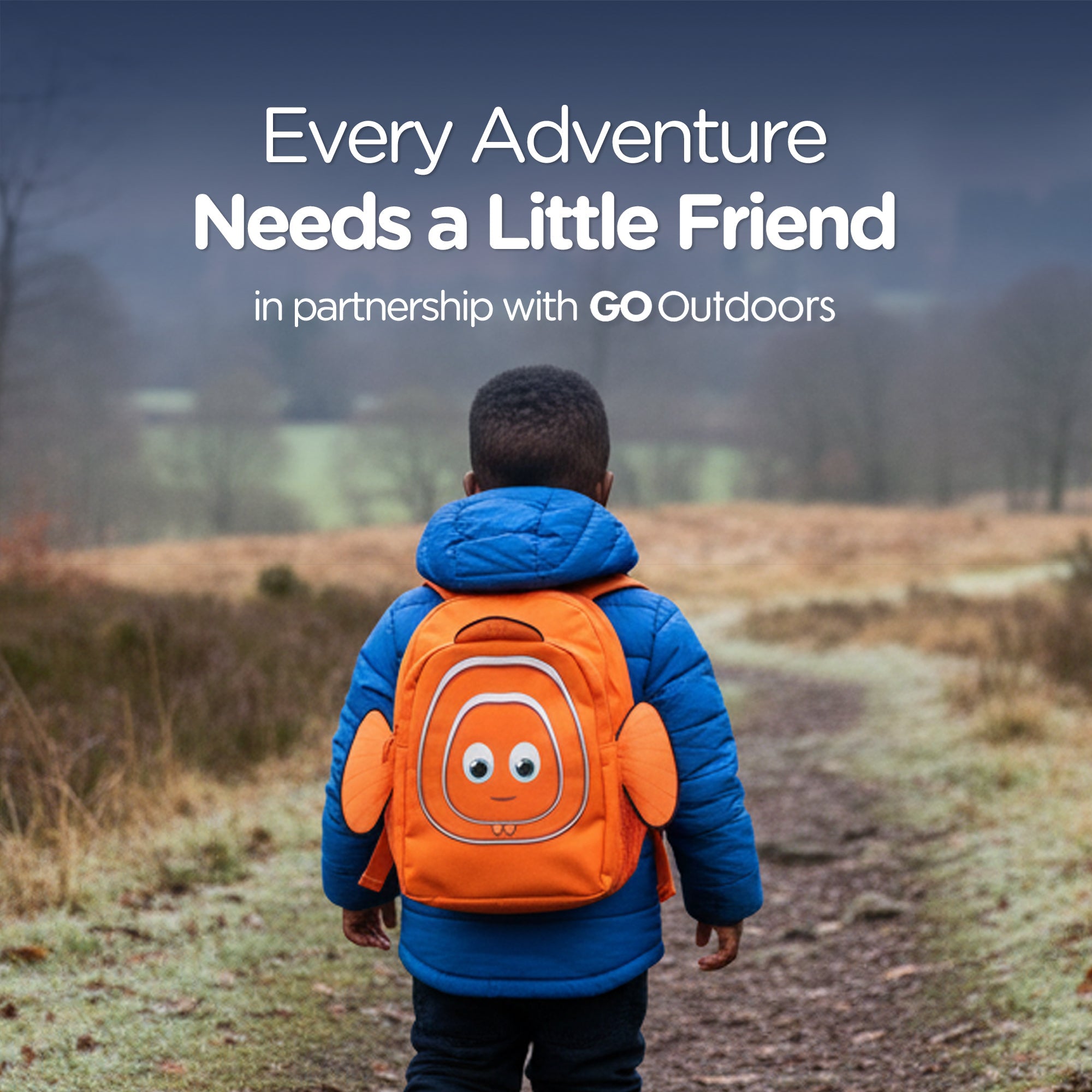 My Carry Potty Clownfish Rucksack mit Sicherheitsleine Reflektor