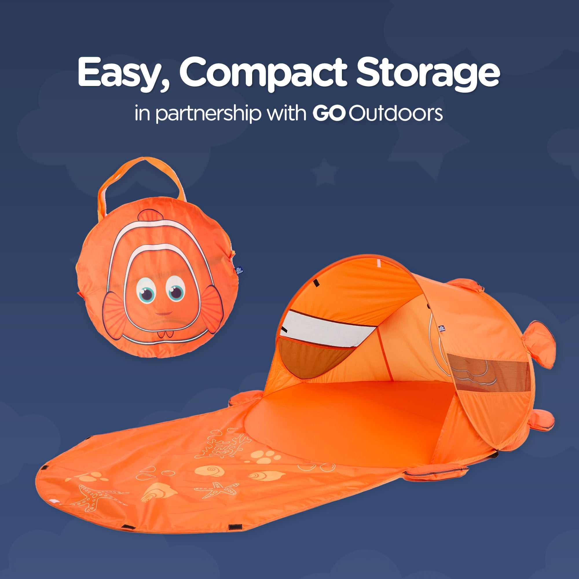 My Carry Potty Play Shade Sonnenschutz Clownfish UPF50+