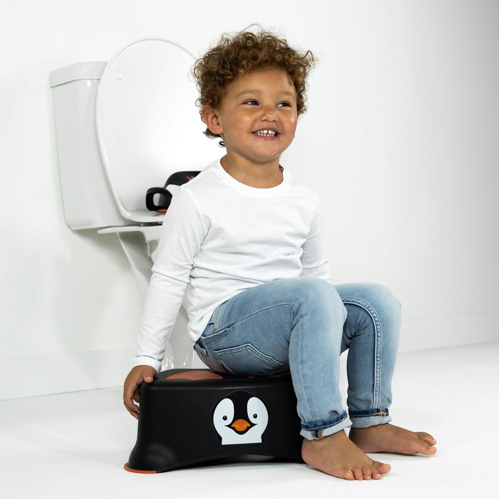 My Carry Potty My Little Step Stool Tritthocker Penguin rutschfest