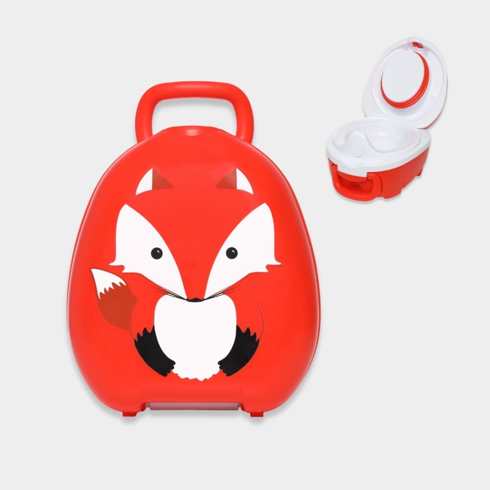 My Carry Potty Töpfchen Fuchs tragbar mit Deckel auslaufsicher