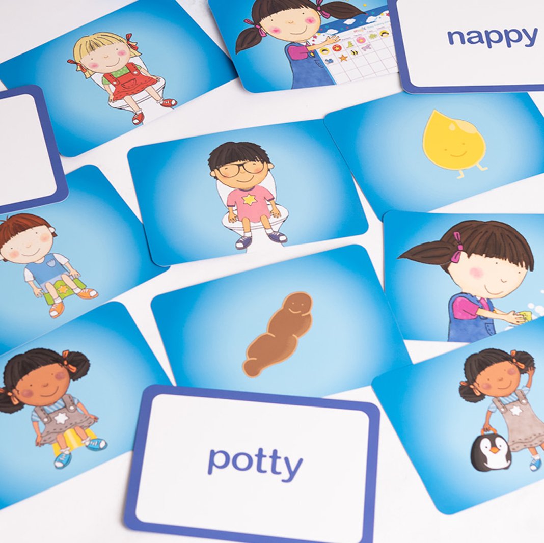 My Carry Potty Training Flashcards Töpfchentraining-Lernkarten