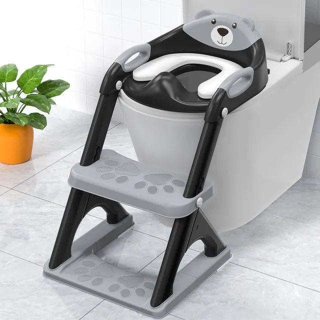 SKYROKU 8899 Model Toilettensitz mit Treppe verstellbar