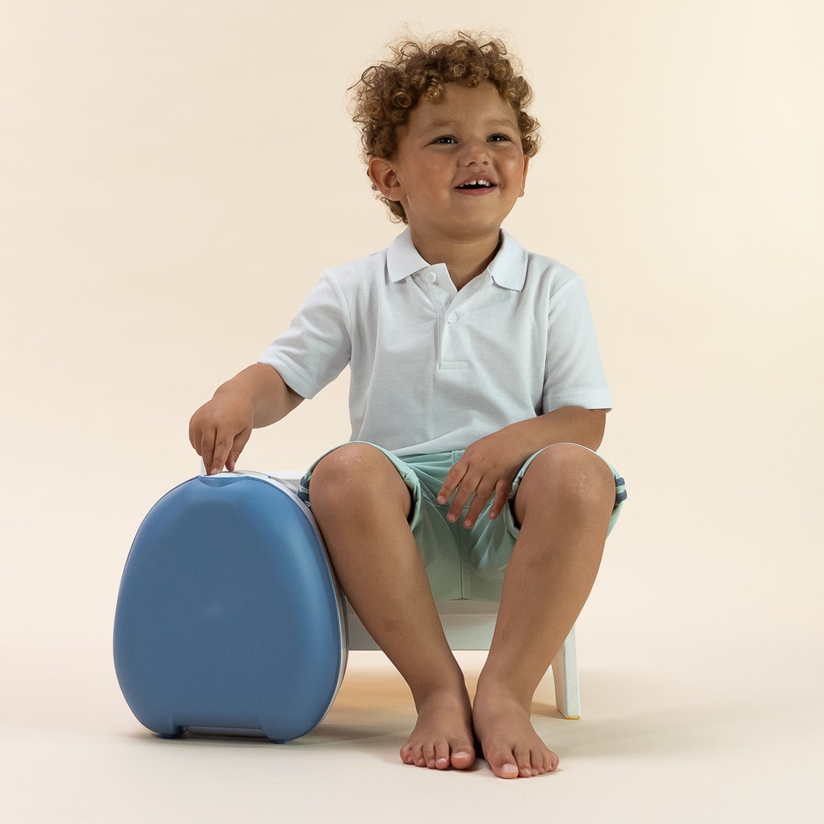My Carry Potty Bundle Ocean Blue Töpfchen-Set mit Hocker