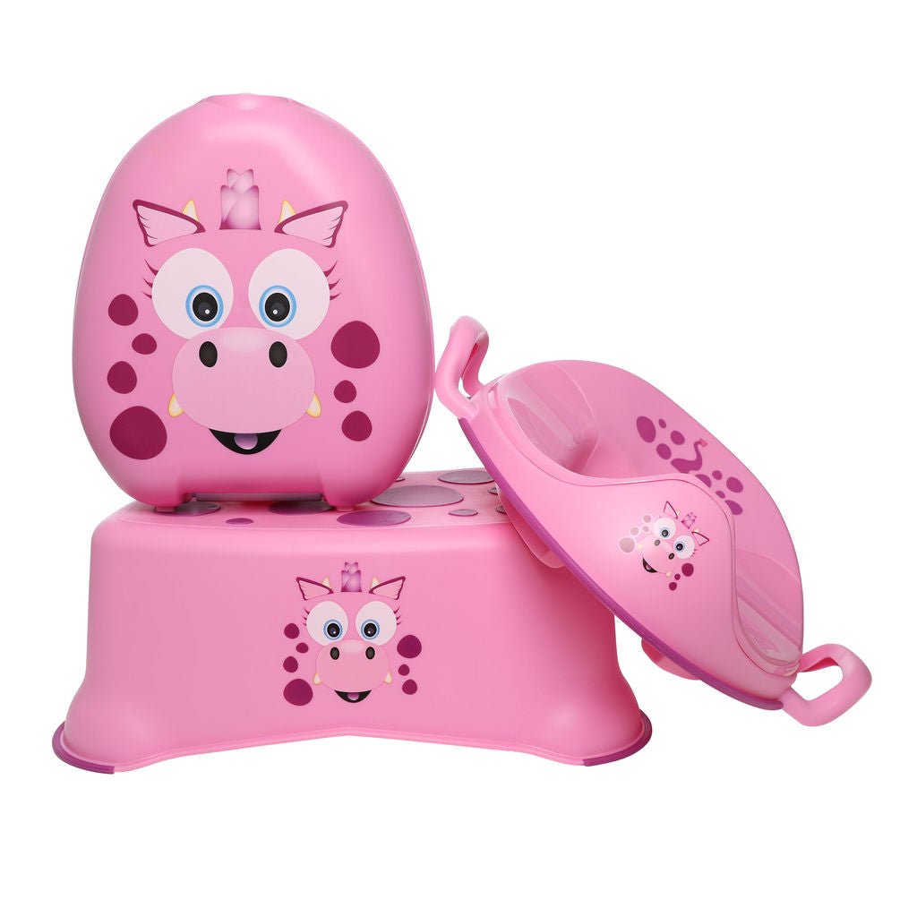 My Carry Potty Drache Töpfchen Set Sitz + Tritthocker tragbar