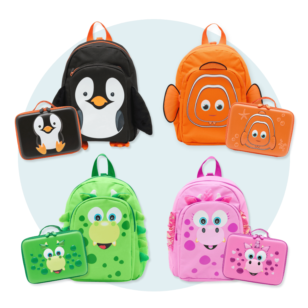 My Carry Potty Kita-Set Rucksack mit Lunchbox Dinosaurier Sicherheitsleine