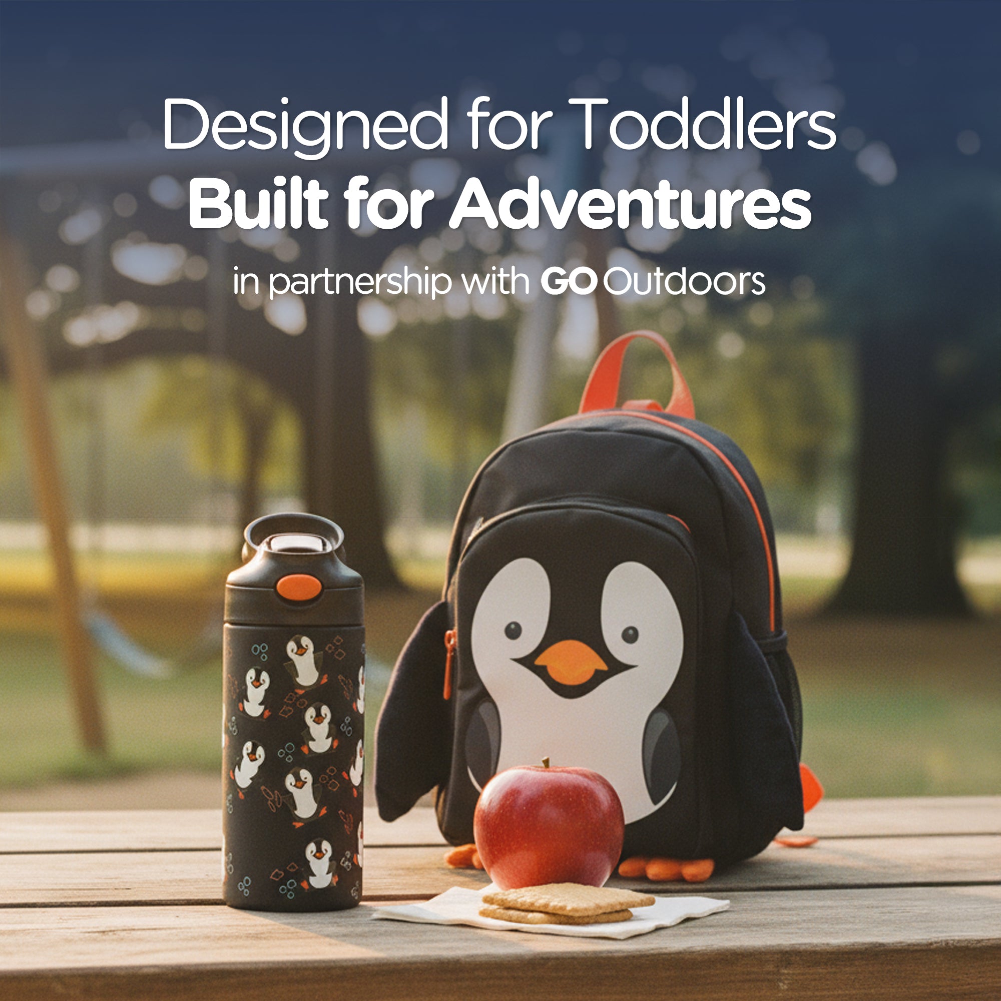 My Carry Potty My Little Backpack Kinderrucksack Pinguin mit Sicherheitsleine
