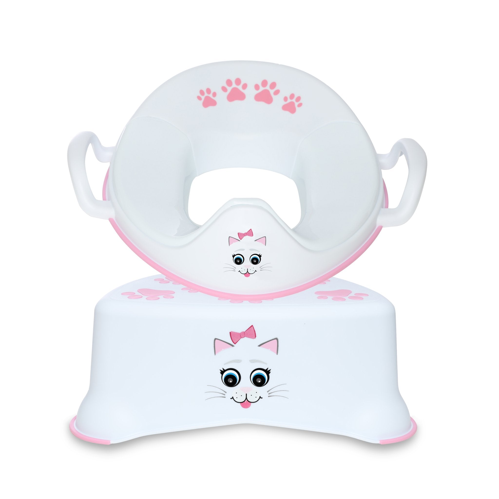 My Carry Potty Trainer Toilettensitz Cat mit Hocker rutschfest