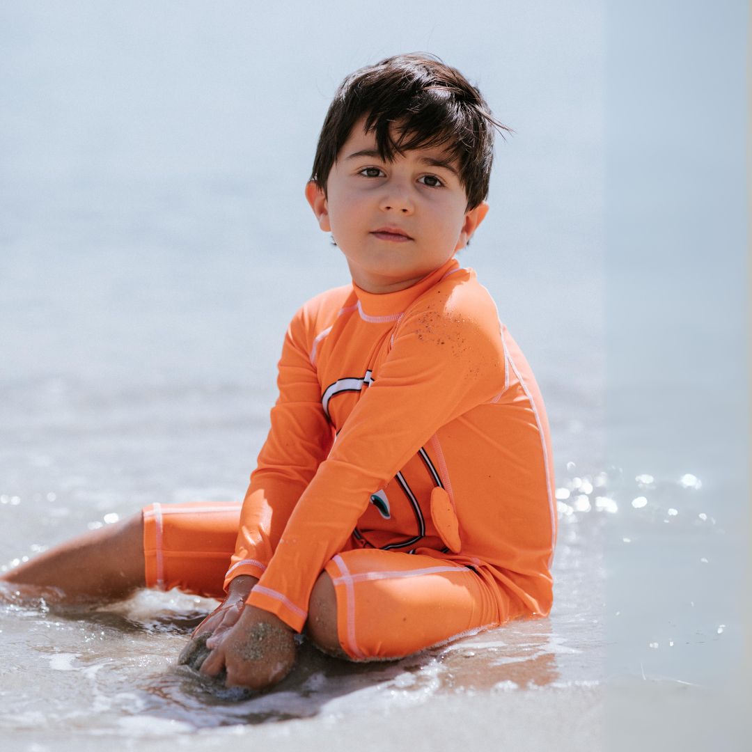 My Little Swimsuit Clownfish UV Schwimmanzug mit Mütze 2-3 J