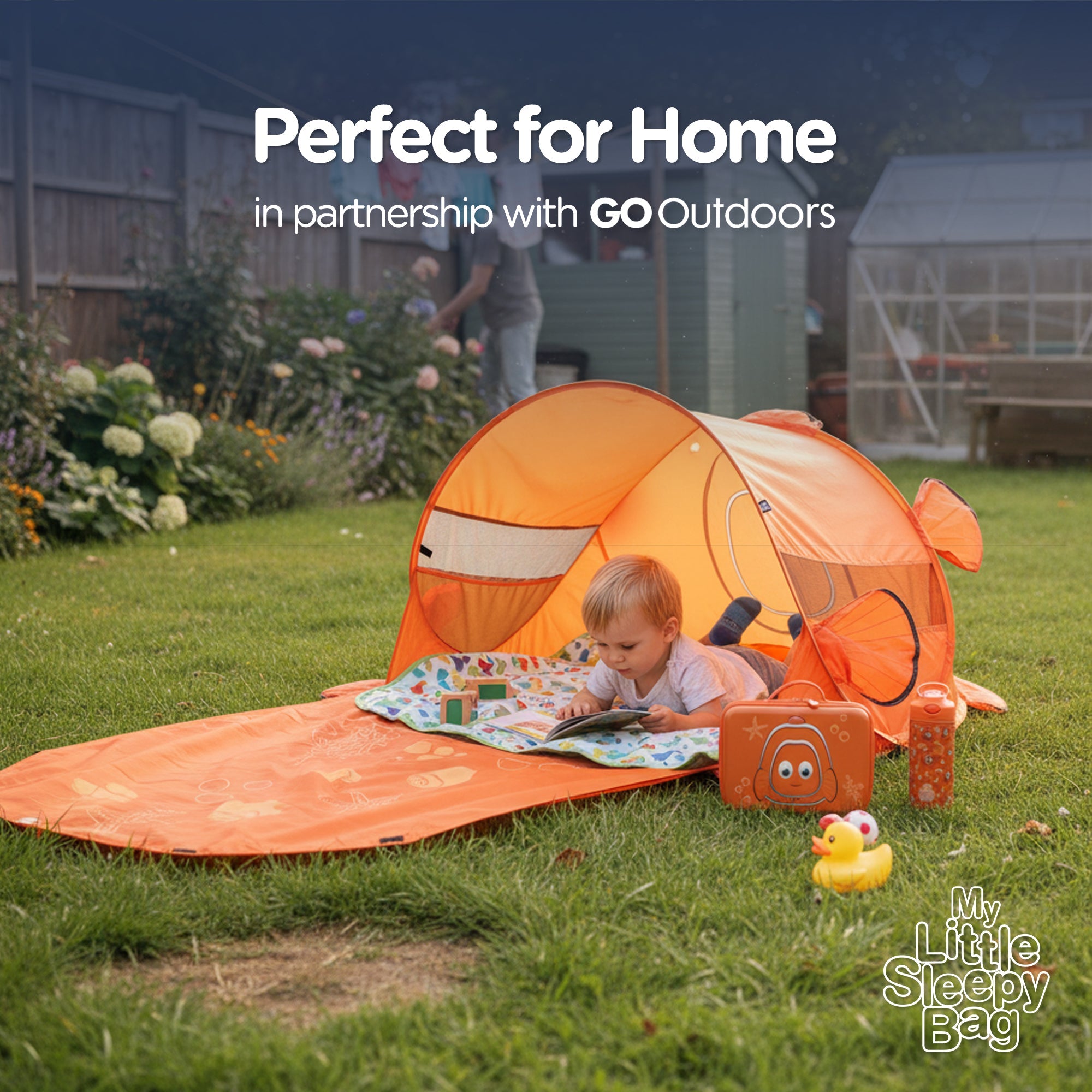 My Carry Potty Play Shade Sonnenschutz Clownfish UPF50+
