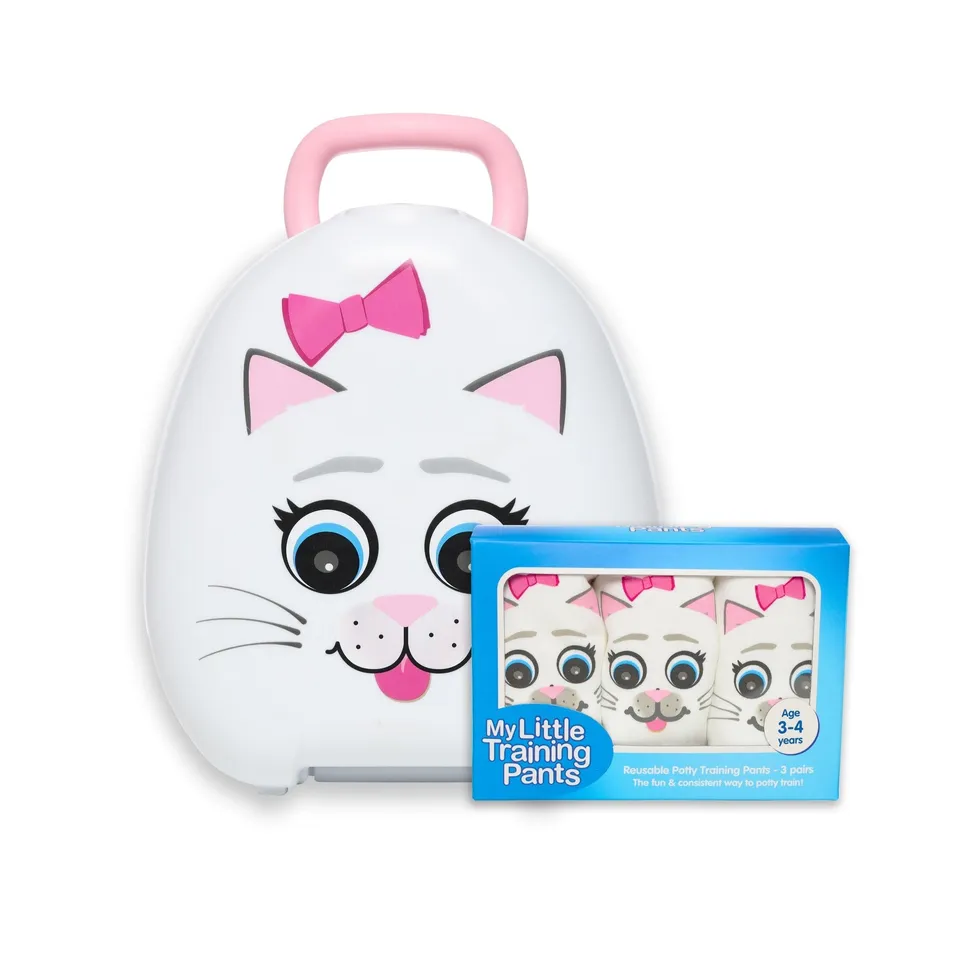 My Carry Potty Bundles Cat Töpfchen Set 2-3 Jahre mit 3 Hosen