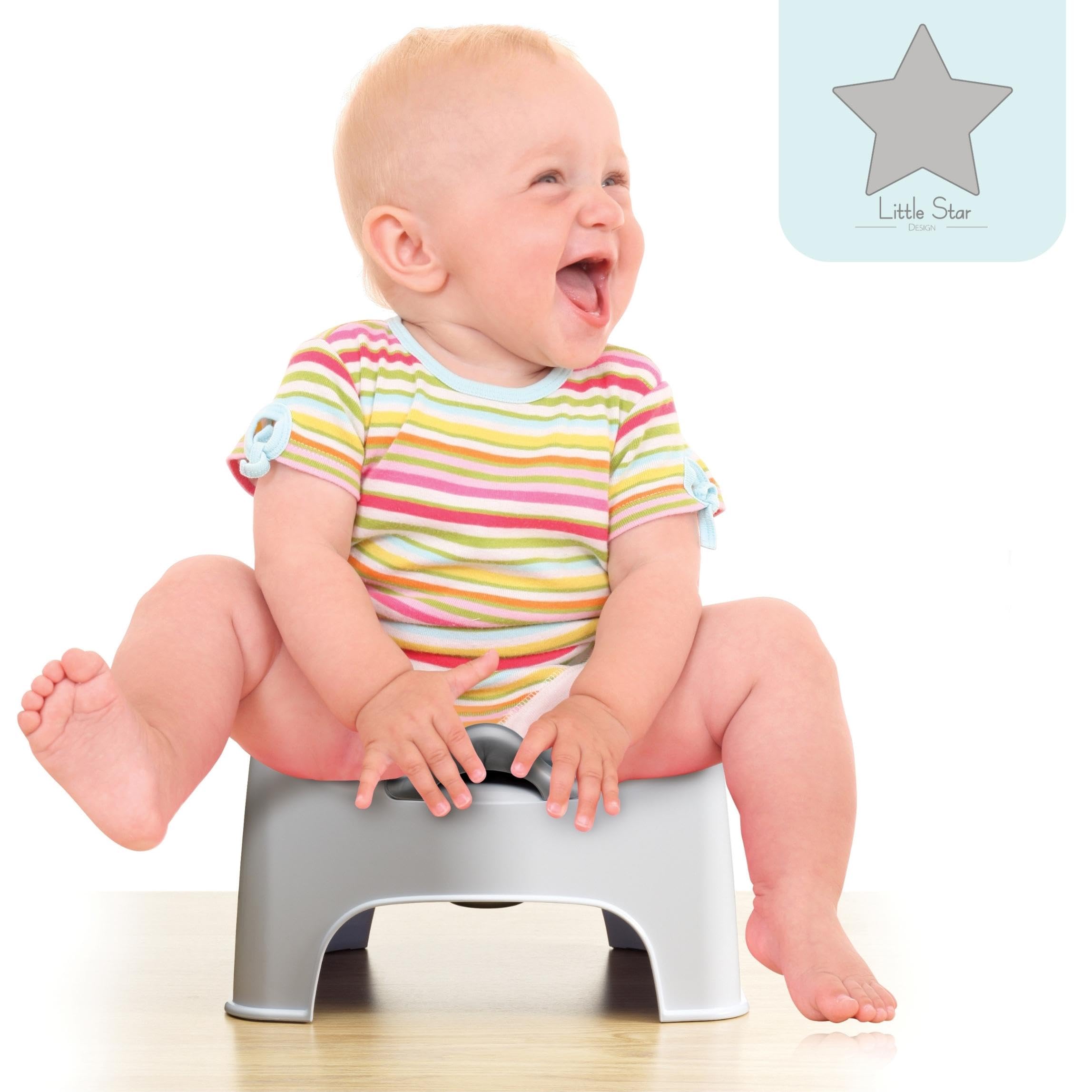 Little Star Topfstuhl Töpfchen mit Spritzschutz Einsatz