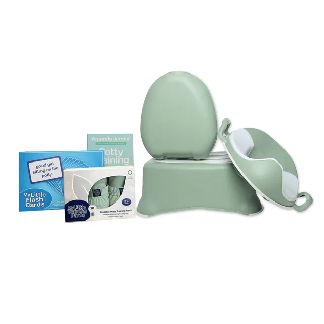 My Carry Potty Ultimate Töpfchen Set Salbeigrün 2-3 Jahre