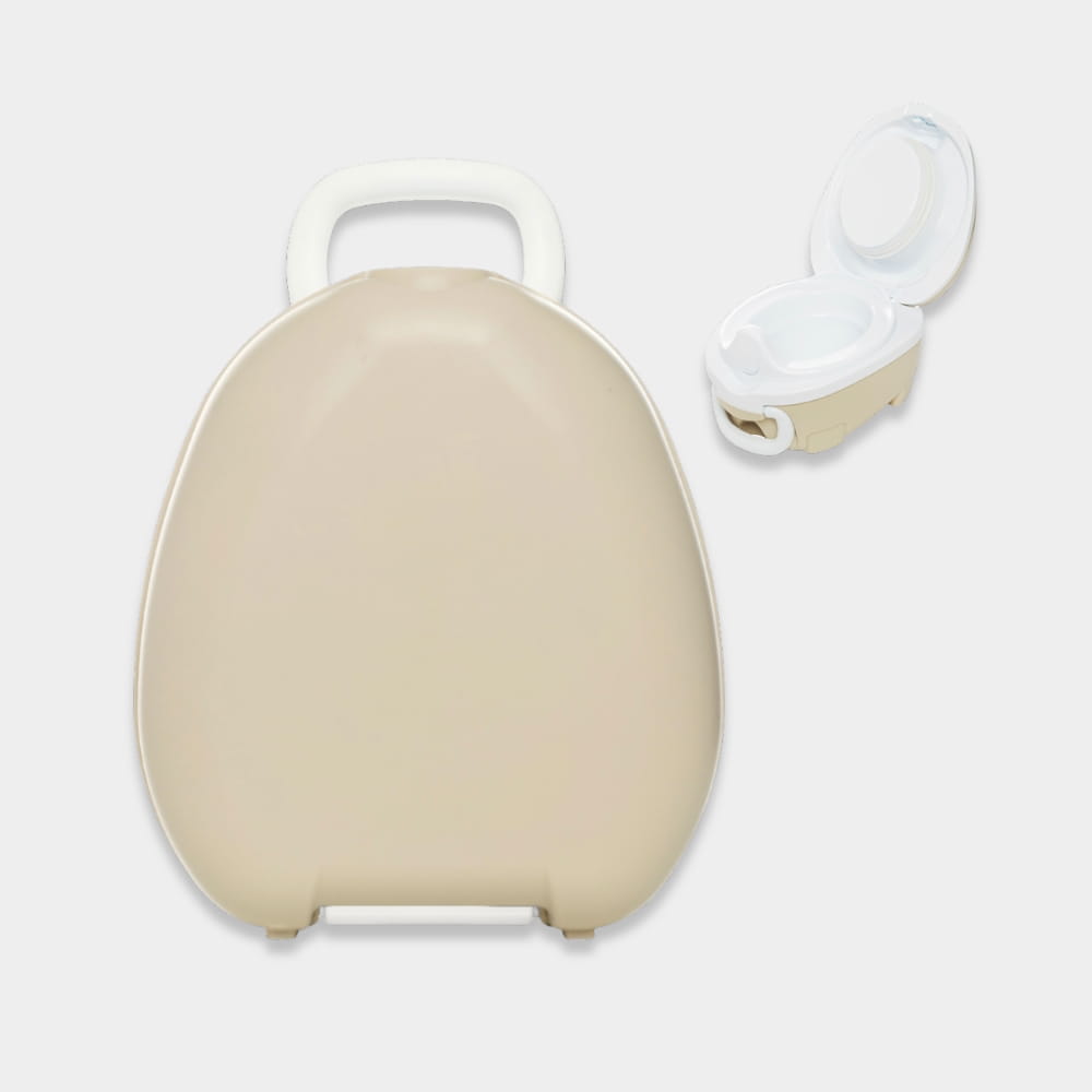 My Carry Potty Natural Reisetöpfchen Auslaufsicher Beige