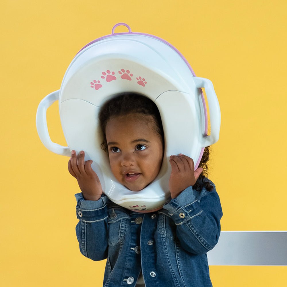 My Carry Potty Trainer Toilettensitz Cat mit Hocker rutschfest