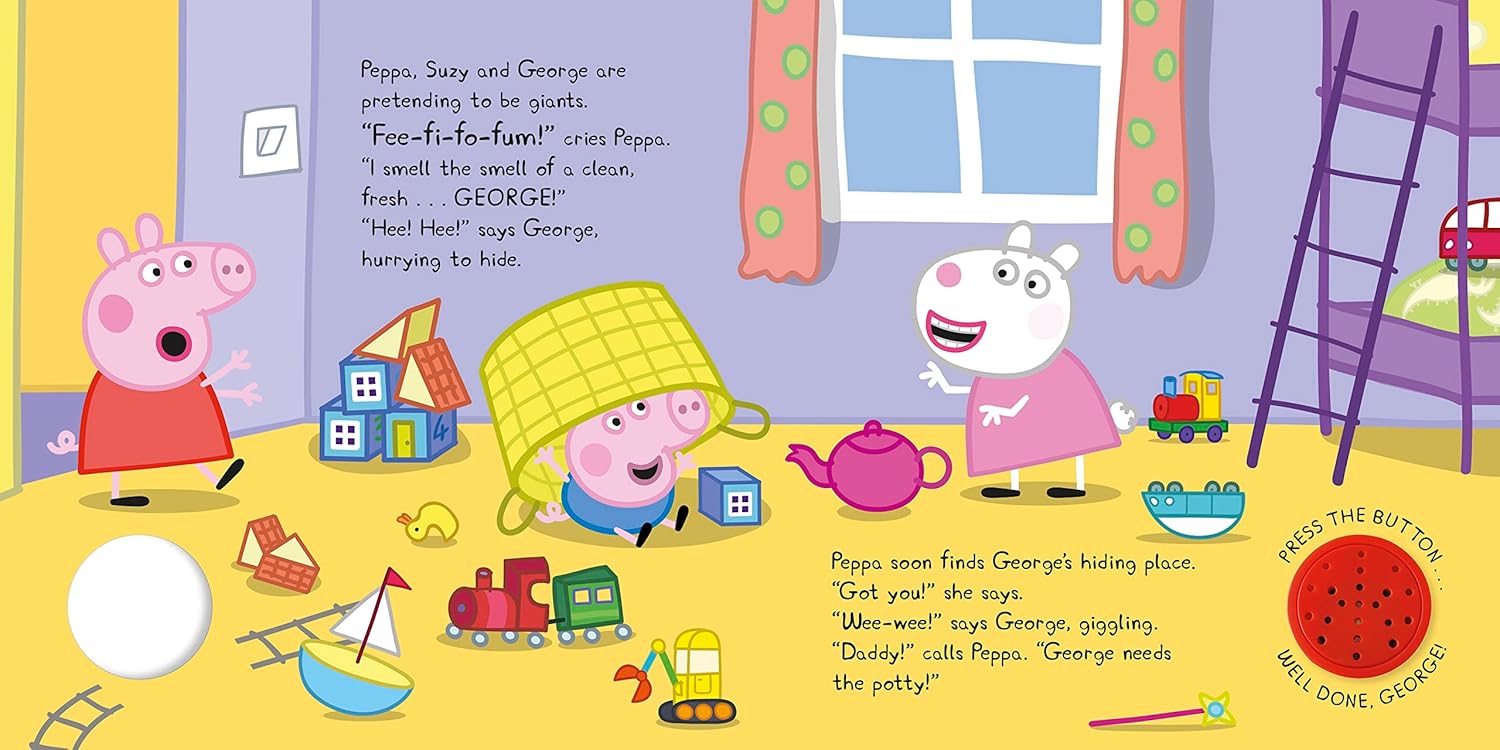 My Carry Potty Training Peppa Pig Georges Potty Soundbuch ab 18 M.