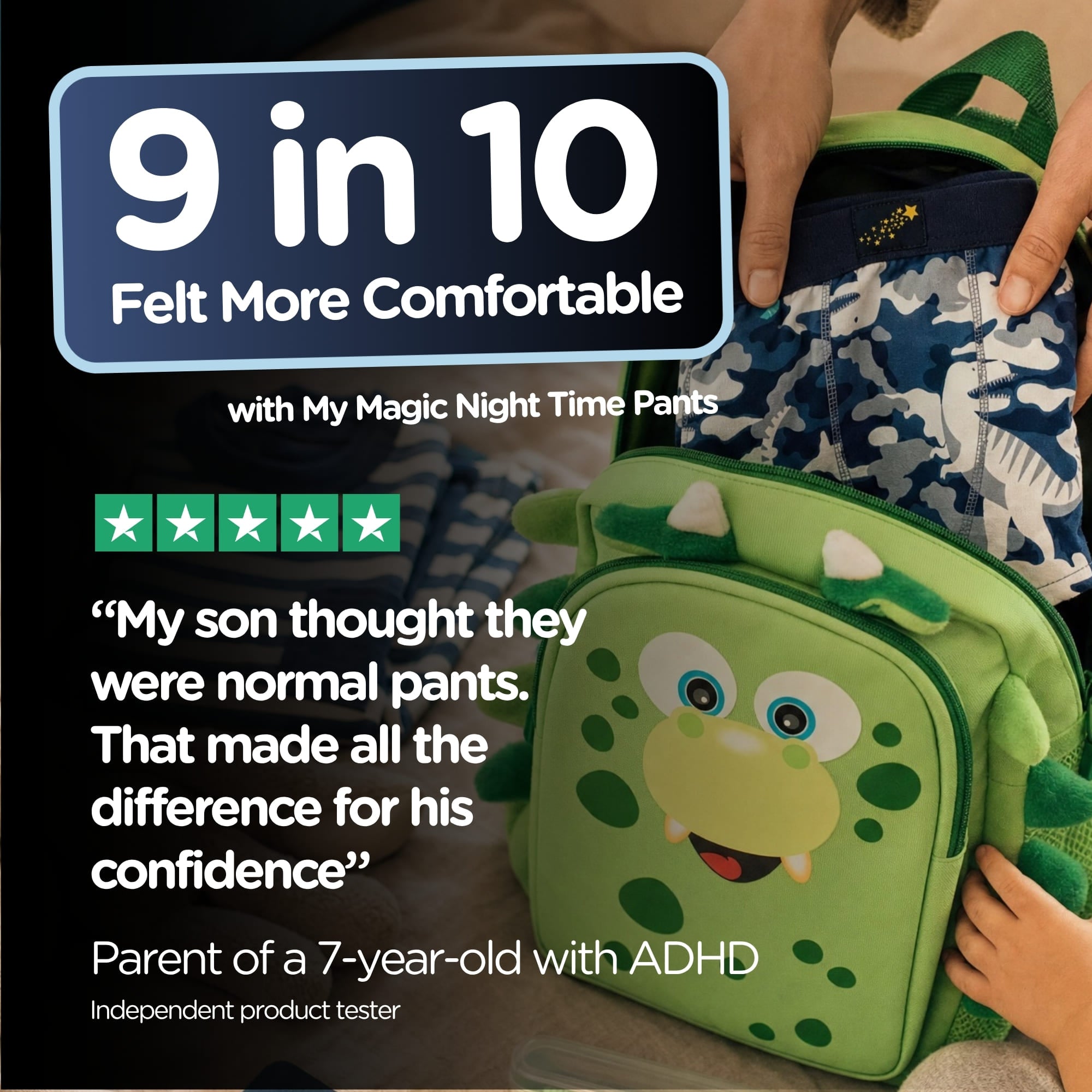 My Carry Potty Dinosaurier Nachthose 2er saugfähig 4-5 Jahre