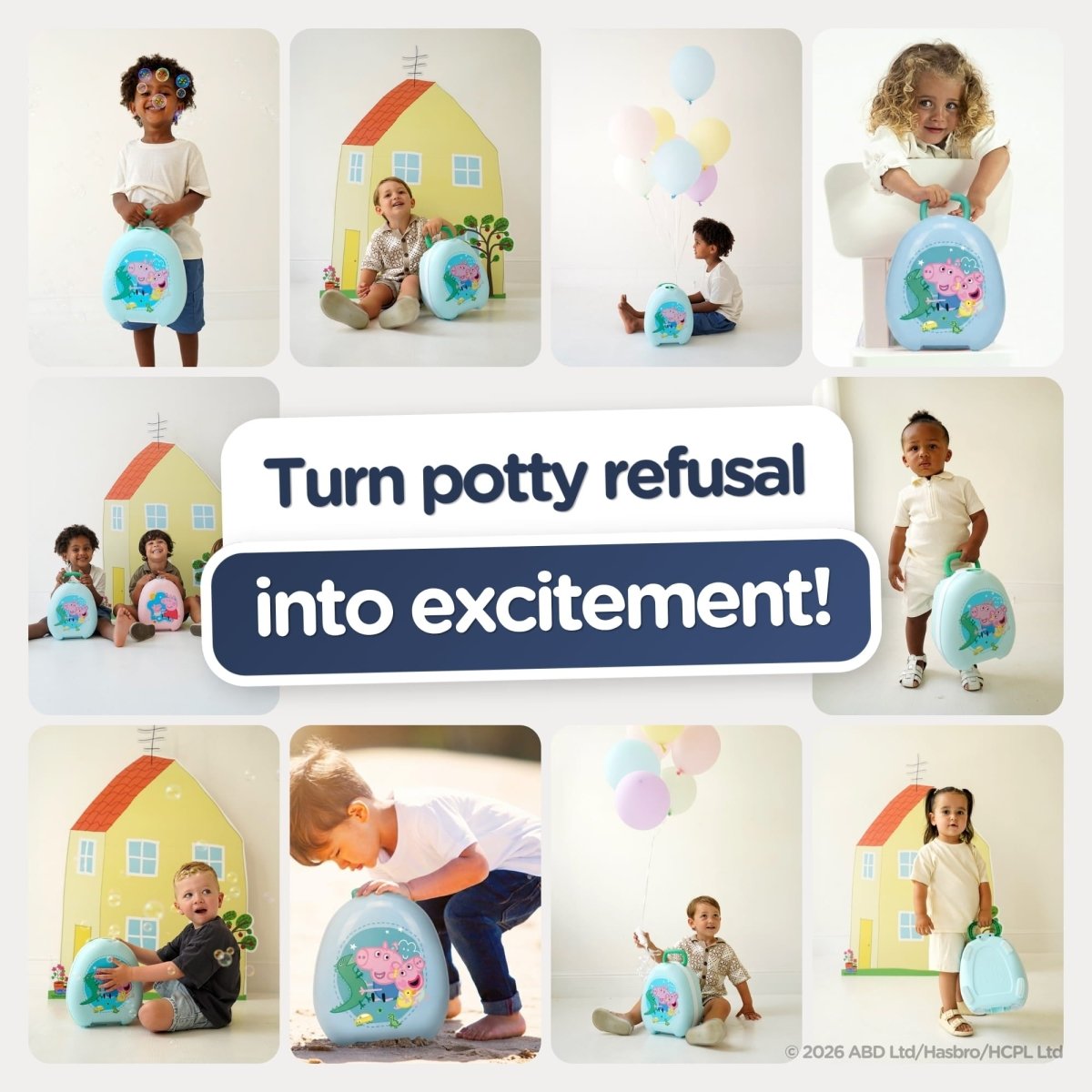 My Carry Potty Peppa Pig Töpfchen George Evie auslaufsicher
