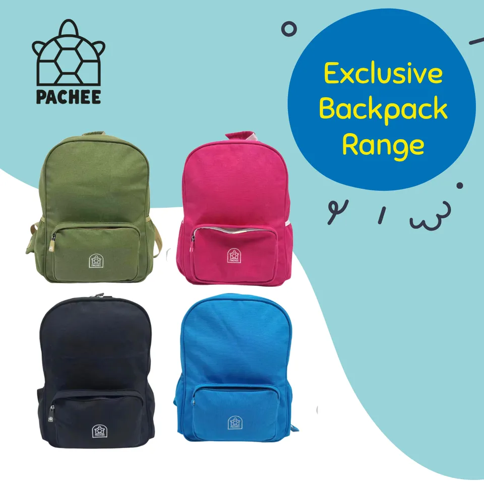 Kiddiwhizz Whizzer x Pachee Rucksack Grün mit Tasche