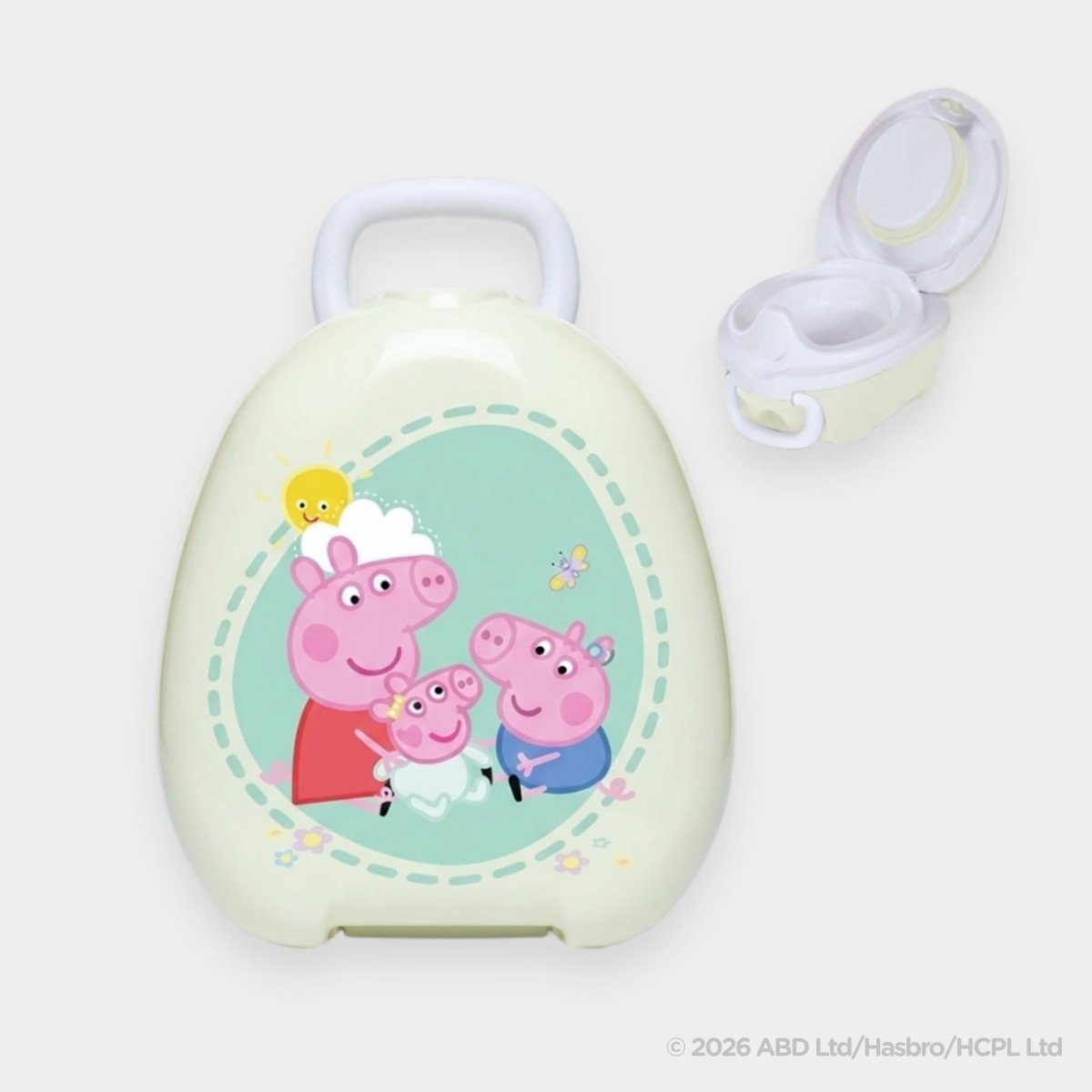 My Carry Potty Peppa Pig Reisetöpfchen mit Deckel auslaufsicher