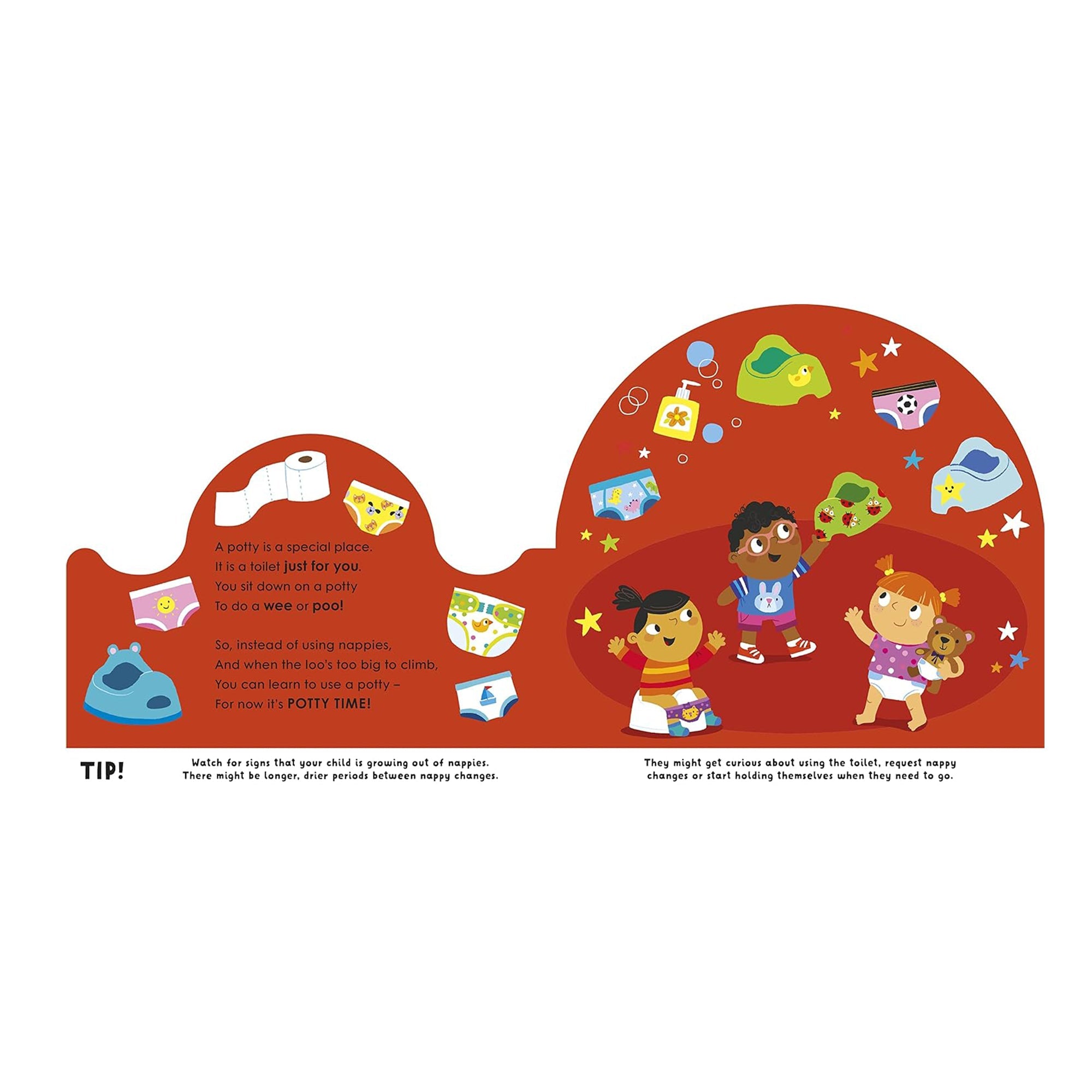 My Carry Potty It's Potty Time Buch Töpfchentraining ab 18 Monate