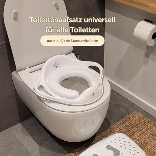Little Star Gepolsterter Toilettensitz mit Griffen ab 2 J.